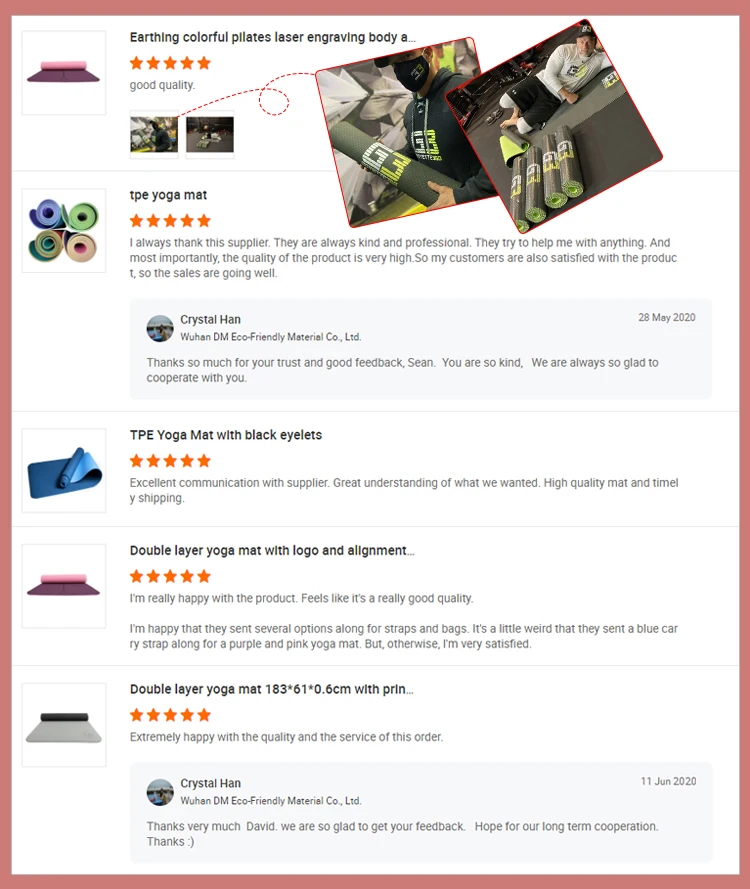 Factory Direct Sell High Quantity Ecofriendly Anti Slip Tpe Yoga Mat