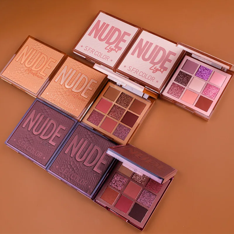 

Drop Shipping New Arrival High Pigment Glitter Eyeshadow Shimmer Eye Shadow Palette