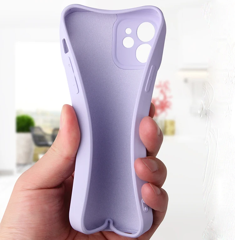 

High Quality 2.0mm Lens Camera Slide Window Design New Silicone TPU Cloth Rubber Oil Phone Back Cover Case For Iphone 11
