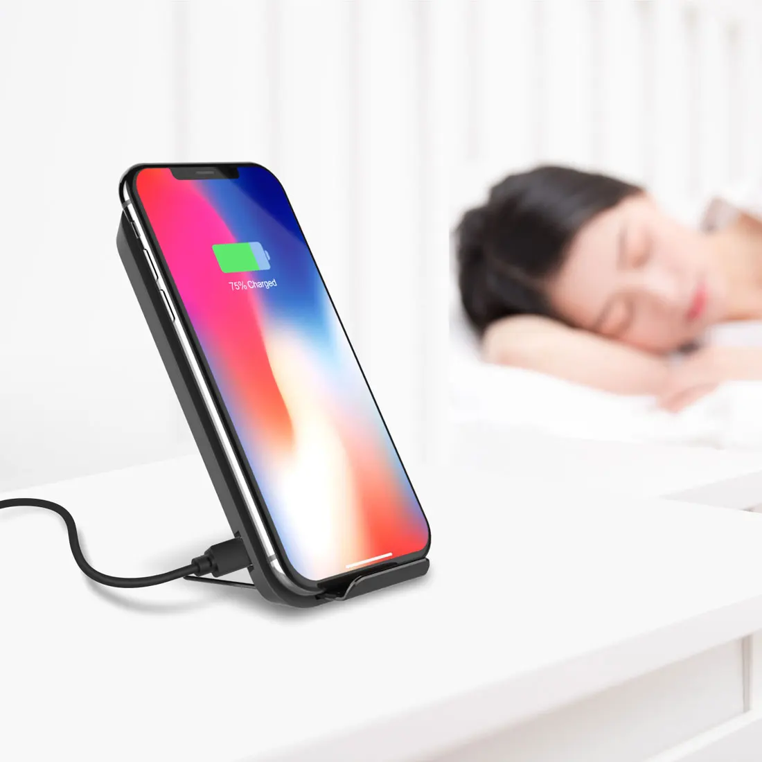 Wireless Charger Stand Phone Holder GY69 Portable 10w wireless charger - ANKUX.COM