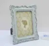 antique silver rectangle Resin Framed Photo Frame