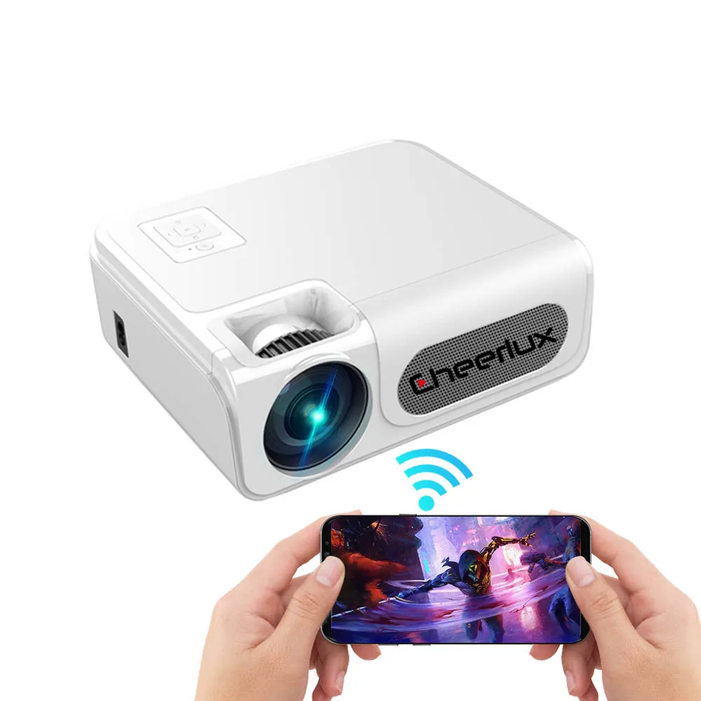 

WIFI Projector Full HD 1080p Projector phone compatitble led projector Compatible with HDMI/USB/Laptop