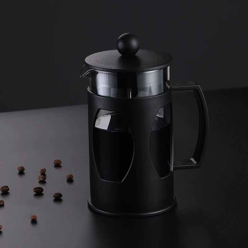 

Commercial Mini Wholesale Fashionable Travel Private Label Coffee Maker French Press, Black