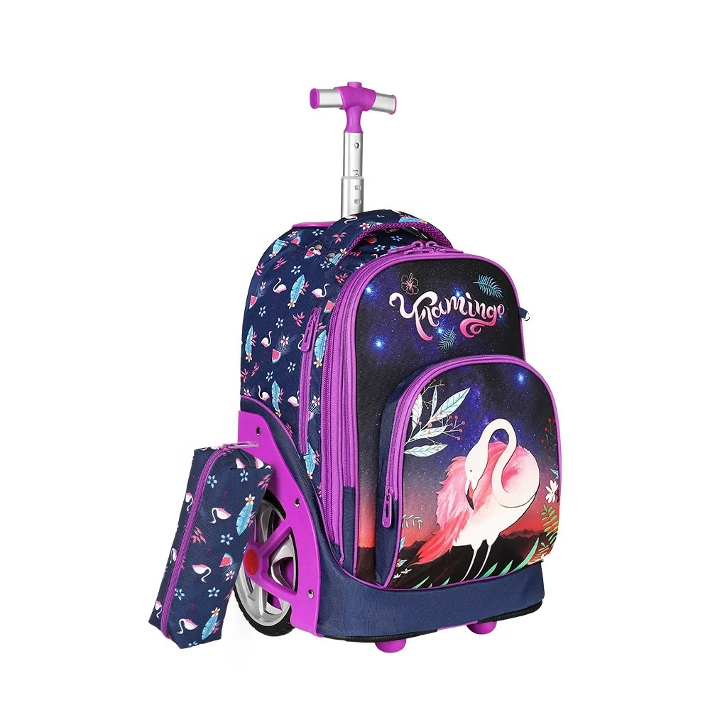 

backpack for girls boys cute trolley backpack 2 pcs in One set children school bags sets student boys girls child kids set, Customized