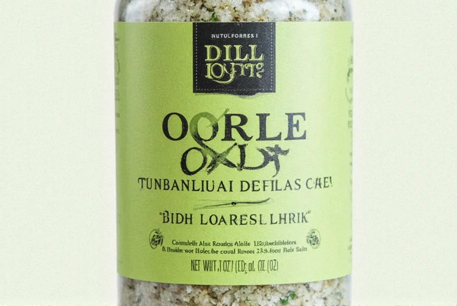 Ingredients of Dill Pickle Salt