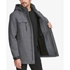 wholesale custom men's front zip closure Hand pockets at sides zip-close pockets at chest hooded jackets