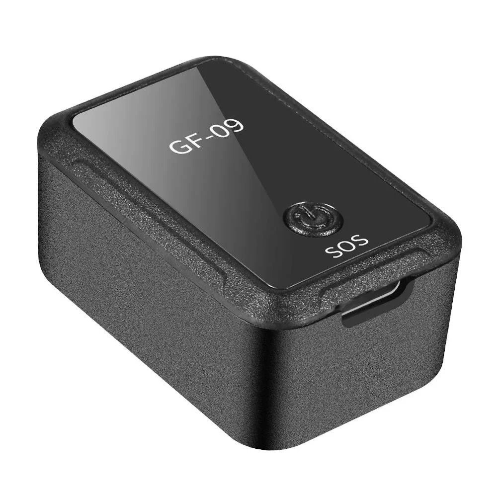 

High Power Battery Module Real Time Children Kid Small Tracking Device Enfant Pet Car Gf09 Gf07 Mini Gps Tracker, Black