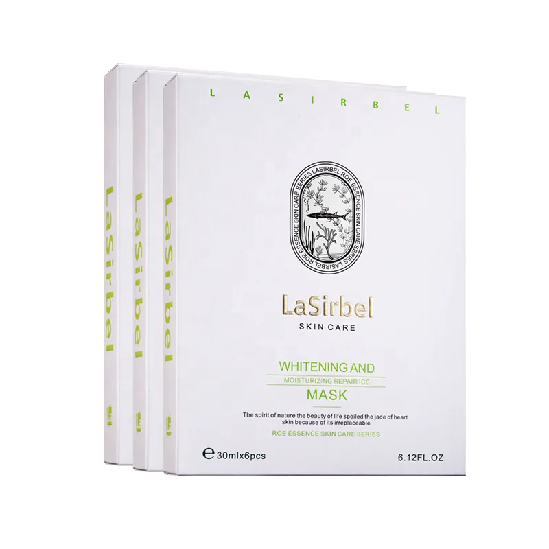

LaSirbel Top Quality Facial Mask Non-woven Cotton sheet mask Roe Moisturizin Whitening Oil Control for Face Care OEM