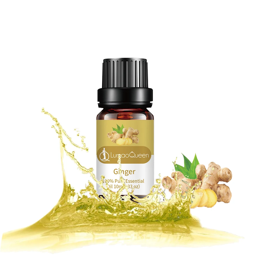 

Private Label 100% Pure Ginger Essential Oil Relieve Headaches Ginger Oil Massage Essential Oil