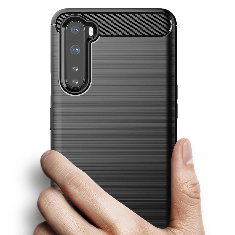 

Oneplus Nord Case, Soft Silicone TPU Phone Case For Oneplus Nord Carbon Fiber Case, 9 colors
