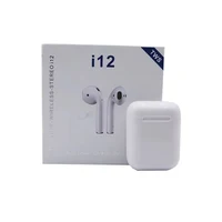 

i12 TWS Wireless BT5.0 Double Calling Earphone For iPhone Android Earbuds Headphone with Pop Up