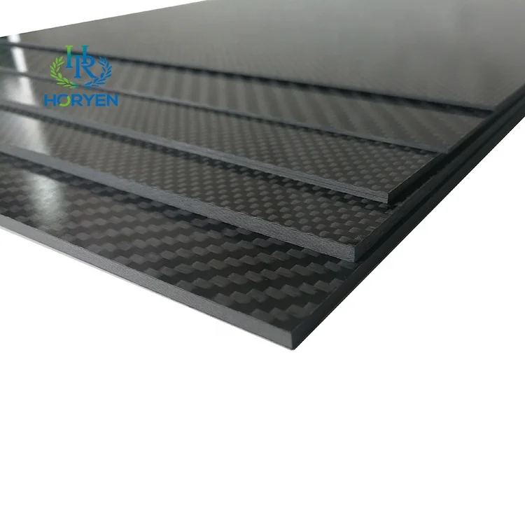 

Factory wholesale hot selling custom real carbon fiber plate sheet 2*400*500mm
