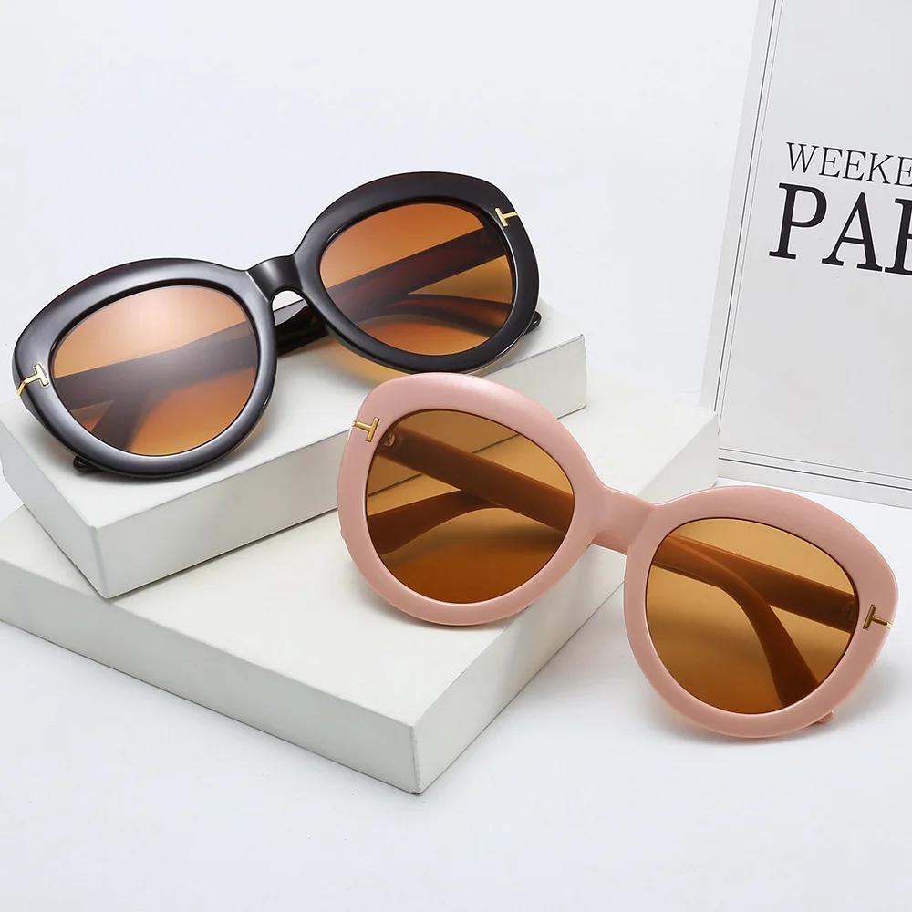 

2018 oval vintage sunglasses brand glasses shades women ready stock wholesale