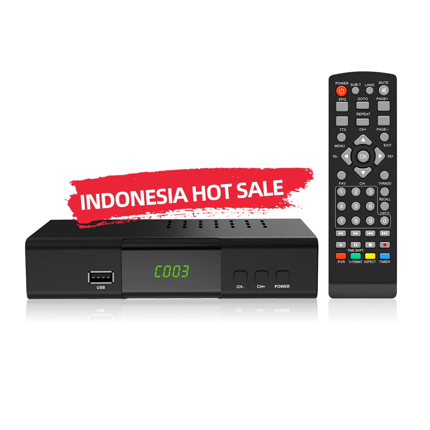 

Shopee Hot Selling TV Box Free Channels YouTube IPTV Free To Air Set Top Box TV