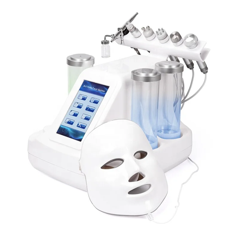 

7 in 1 moisturizing microdermabrasion vacuum rejuvenation water oxygen facial deep cleansing facial skin beauty equipment