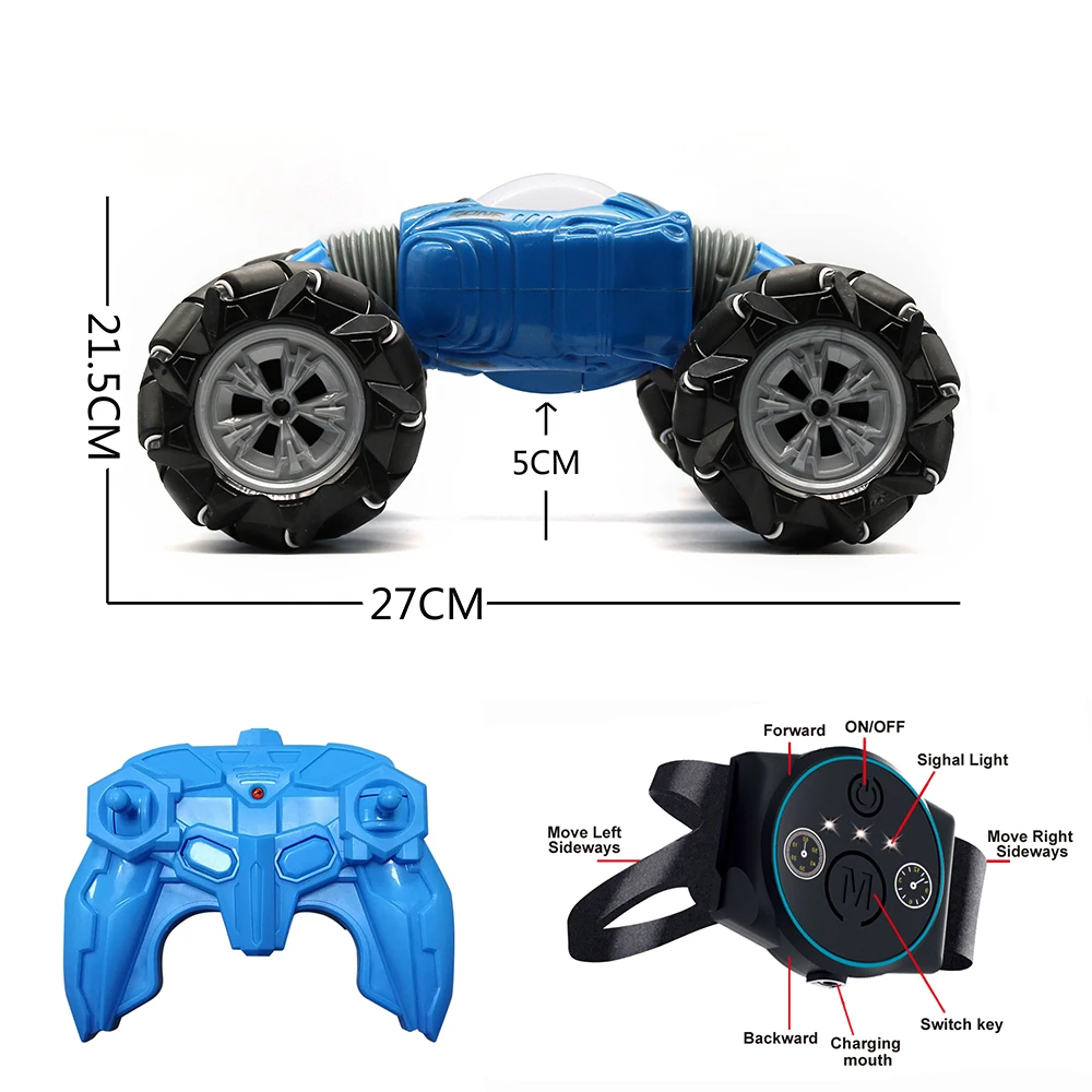 Rc Twisting With 2 Remotes Drifting Stunt Car Radio Control Car Watch