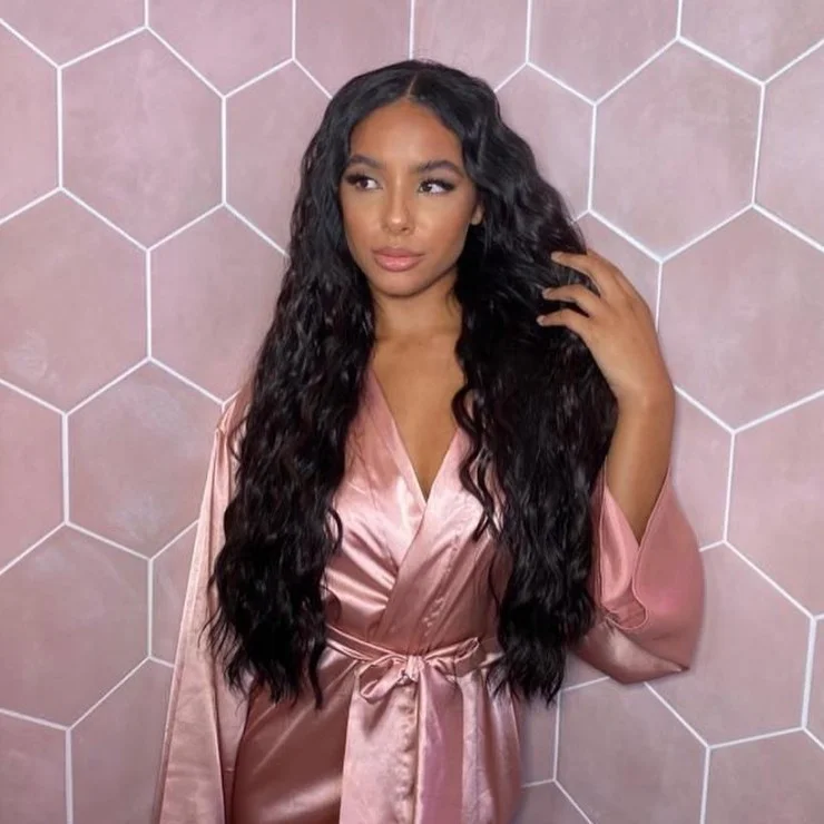 

Wholesale Price Factory Women's Wig Curly Hair Natural Synthetic Lace Wigs for Women, Custom Length Synthetic Wigs