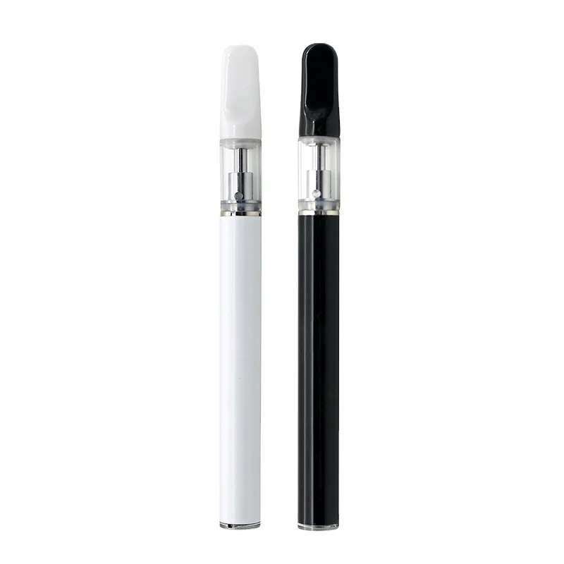 

Ocitytimes 1ml ceramic vape cartridge O8 electronic cigarette, Silver/ oem color