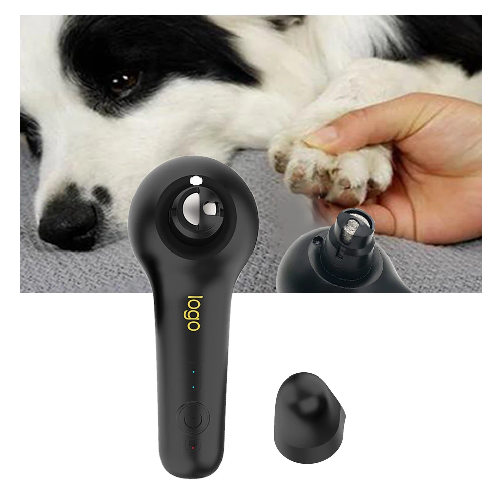 

WASPO 2021 New Arrival Pet Products Professional Pet Trimmer Grooming Set Dog Cat Nail Grinder, Black/white/blue/grey/red/pink/yellow/aqua