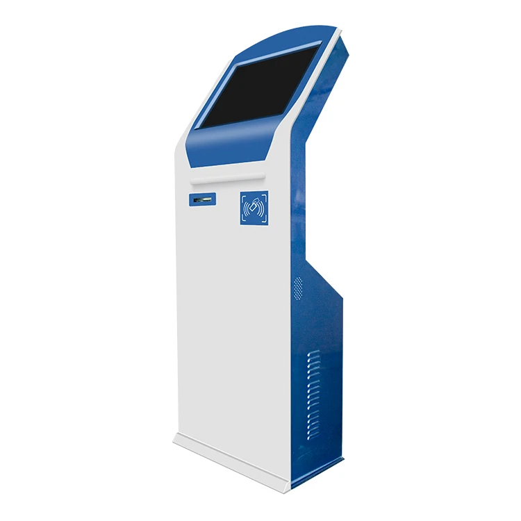 
17/19 inch token number machine wireless queue management with touch screen for hospital/bank 