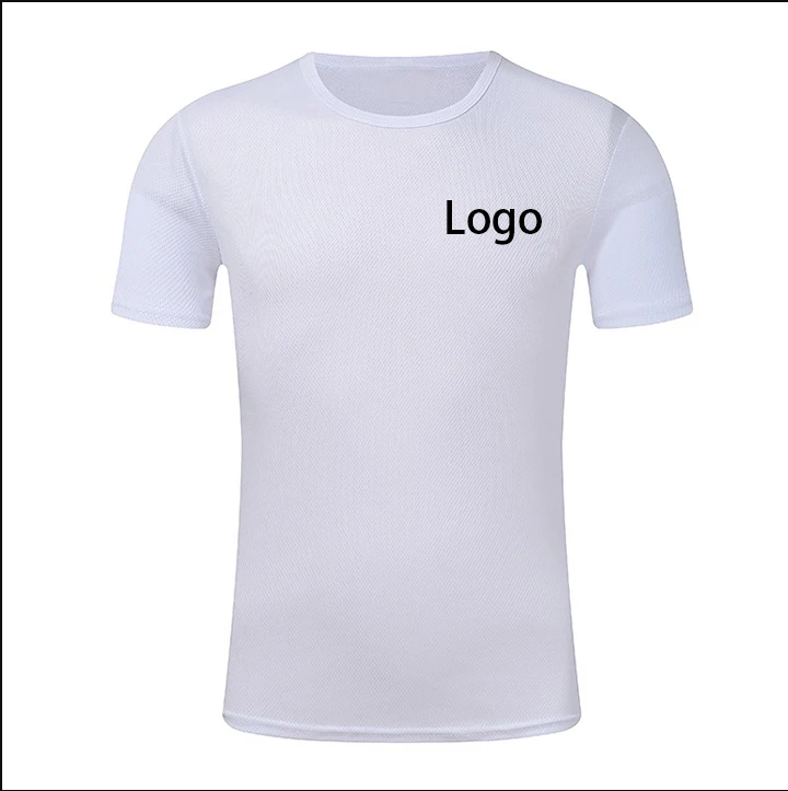 

custom logo shirts for couple cheap price quick dry polyester t shirt men