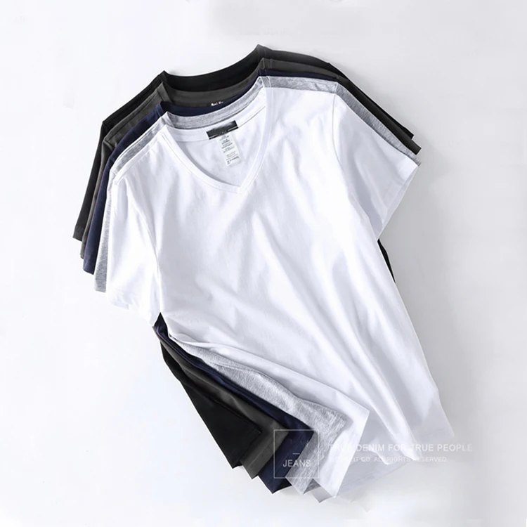 

Wholesale summer 100 cotton blank tee shirt ladies plain t-shirt for men women white plain t shirt, Black,white,red,multi color optional