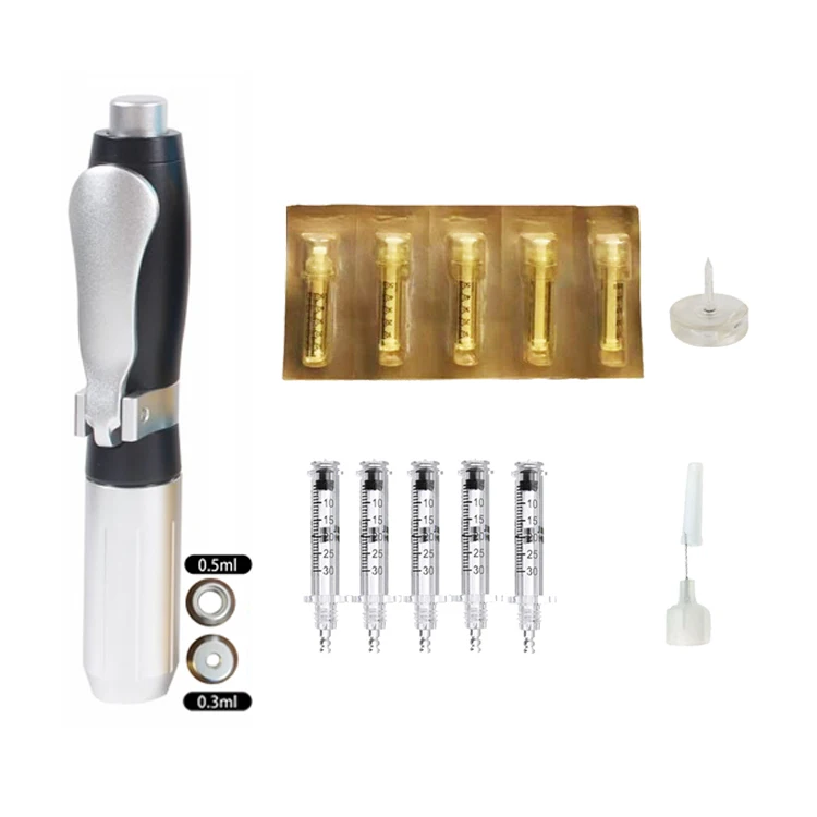 

Needle free 0.3&0.5 ml pen lips hyaluronic acid dermal filler injector gun