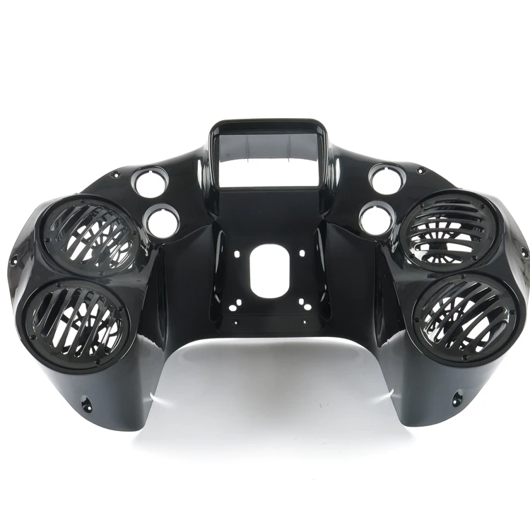 Double DIN Inner Front Fairing for Haley Davidson Road Glide