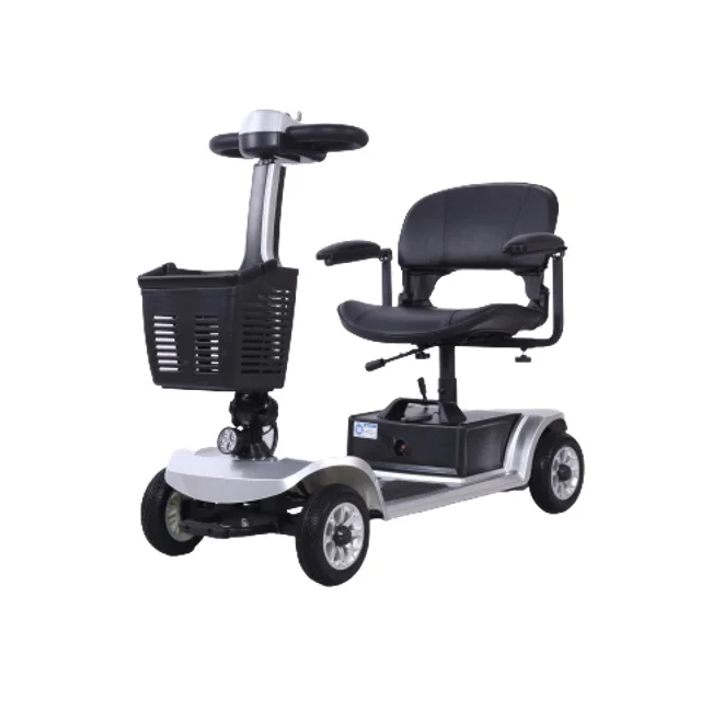 

[USA EU Stock]Free Shipping eHoodax Elderly Electric 4 Wheel Disabled Handicap Folding Foldable Mobility Scooters from China, Black and customizek