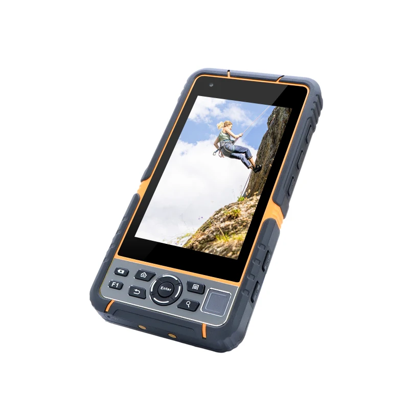 

T60 android 5.5 inch biometric handheld device 3g 4G lte wifi ram option gpio rs232 rs485 sim card android rugged tablet phone