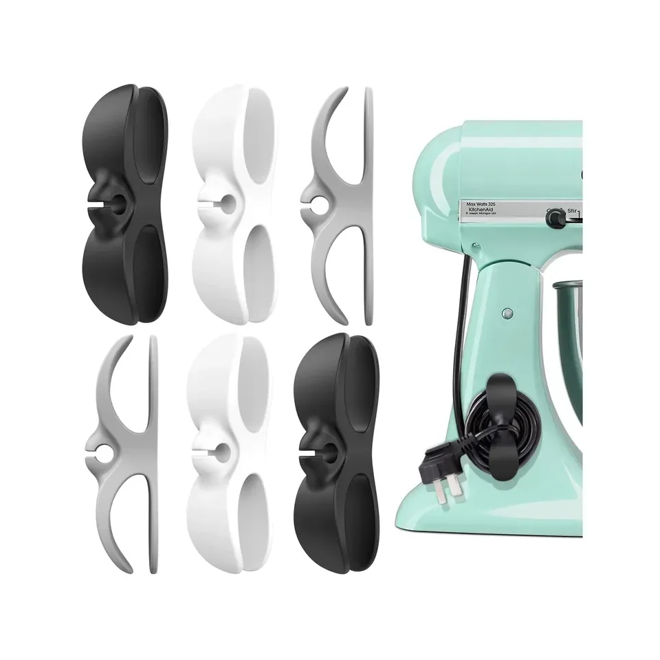 

Wall-mounted Cable Holder Clips Cord Wrapper Usb Plug Wire Organizer Self Adhesive Cord Organizer For Appliances