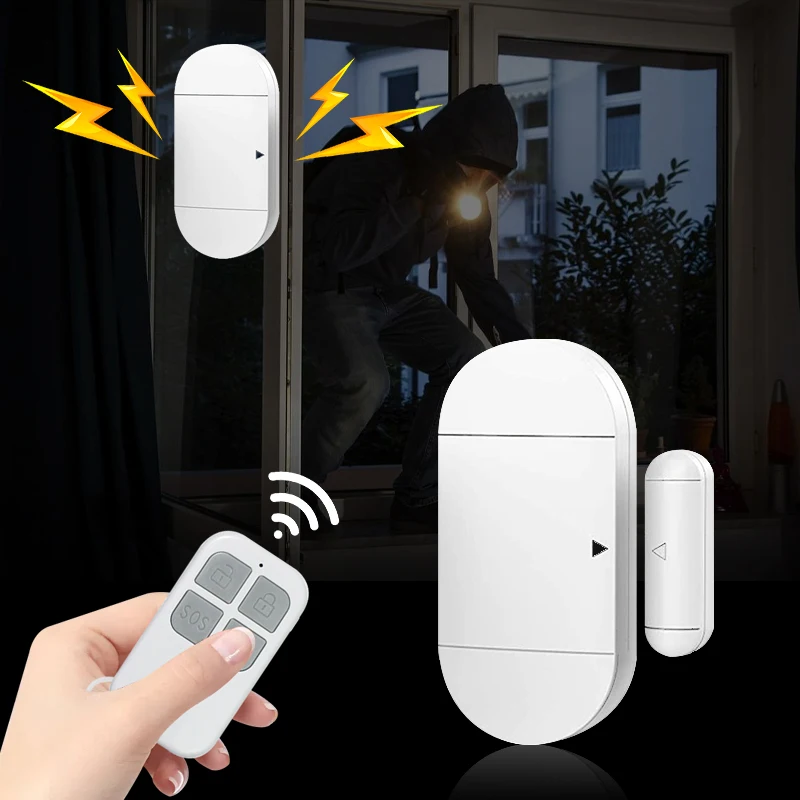 

home security system door sensor Magnetic anti theft Burglar Alarm Door Step Sensor Alarm for kid safety