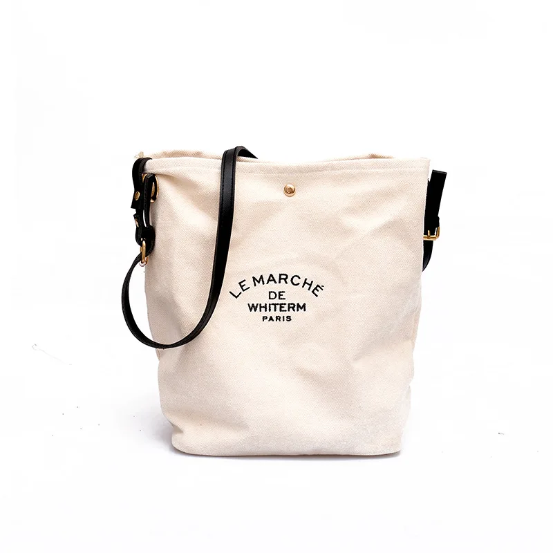 

Hot Sale women's Shopping Bags Large Capacity Hand bags Reusable Canvas Tote Bag for lady, Customized