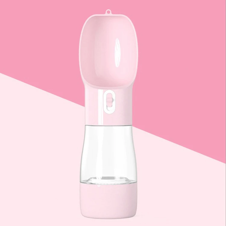 

Pet Travel Drinking Bottle Dog Water Bottle Portable, White, pink, blue, green