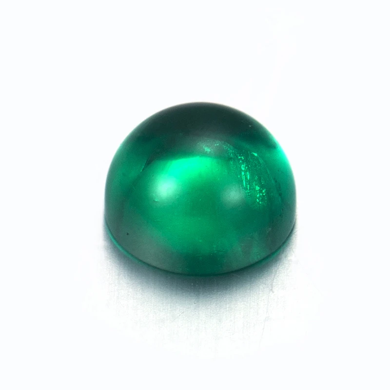 

Colombia lab grown emerald synthetic emerald stone hydrothermal lab created emerald cab