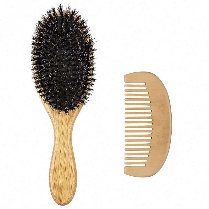 

The With Massag And Rubber Men Hairbrush Logo Handl Price Exfoli Set Doubl Side Natur Dryer Wood Wooden Straight Hair Brush