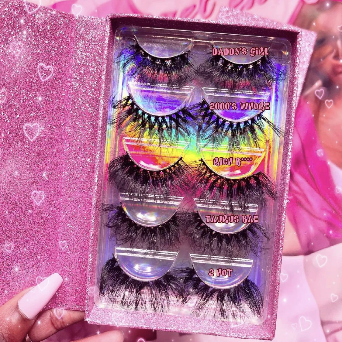 

Best Mink Lashes With Customized Packaging Eyelash Vendor Customized Boxes 25mm Mink Eyelash Vendor 3D Mink Eyelash