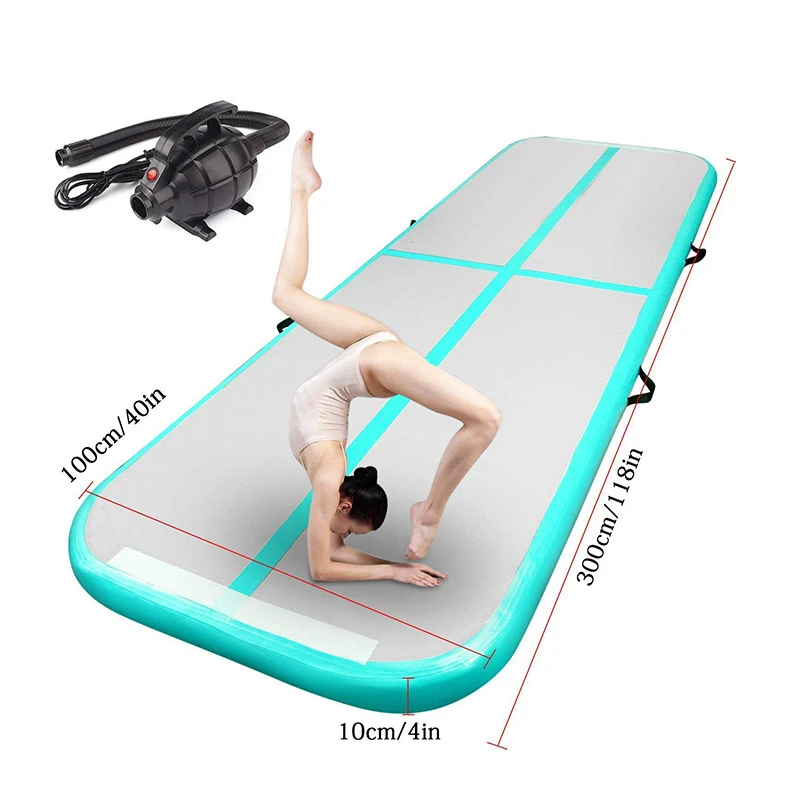 13ft/16ft/20ft/23ft/26ft electronic pump Inflatable Gymnastics Air Track Tumbling Mat/