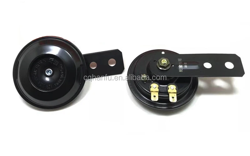 通用摩托车电喇叭月 v 48 12v 防水圆形外放喇叭扬声器摩托车轻便摩托