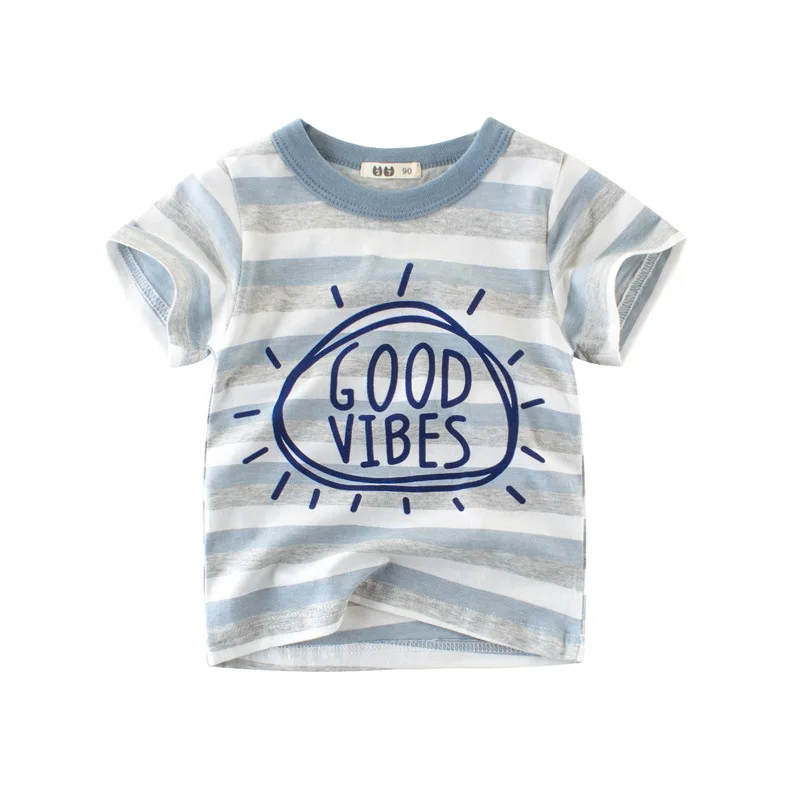 

Baby Boy T Shirts For Children Clothing Summer Clothes Girls Short Sleeve Print Cotton Kids T-Shirt, Picture shows