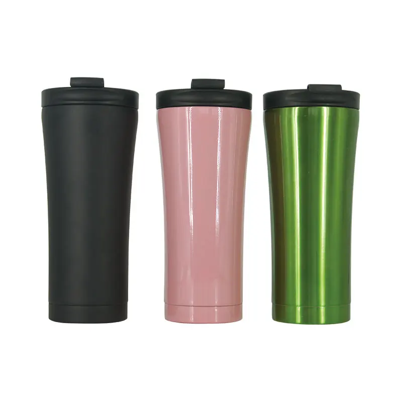 

500ML Stainless Steel Double Wall Insulated Vacuum Coffee Mug, Customized color acceptable