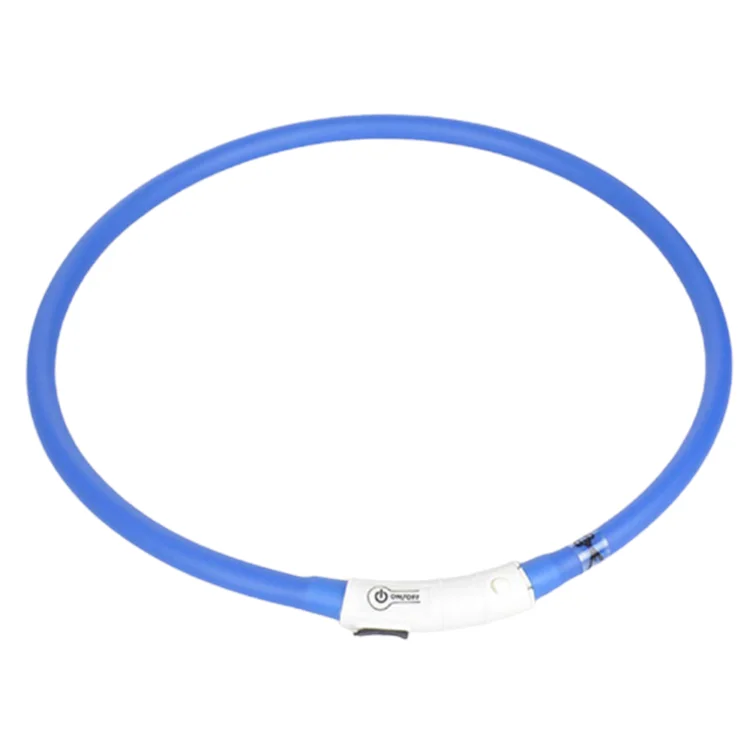 

Wholesale Silicone Tube Waterproof Adjustable Led Lights Tube Collar Dog