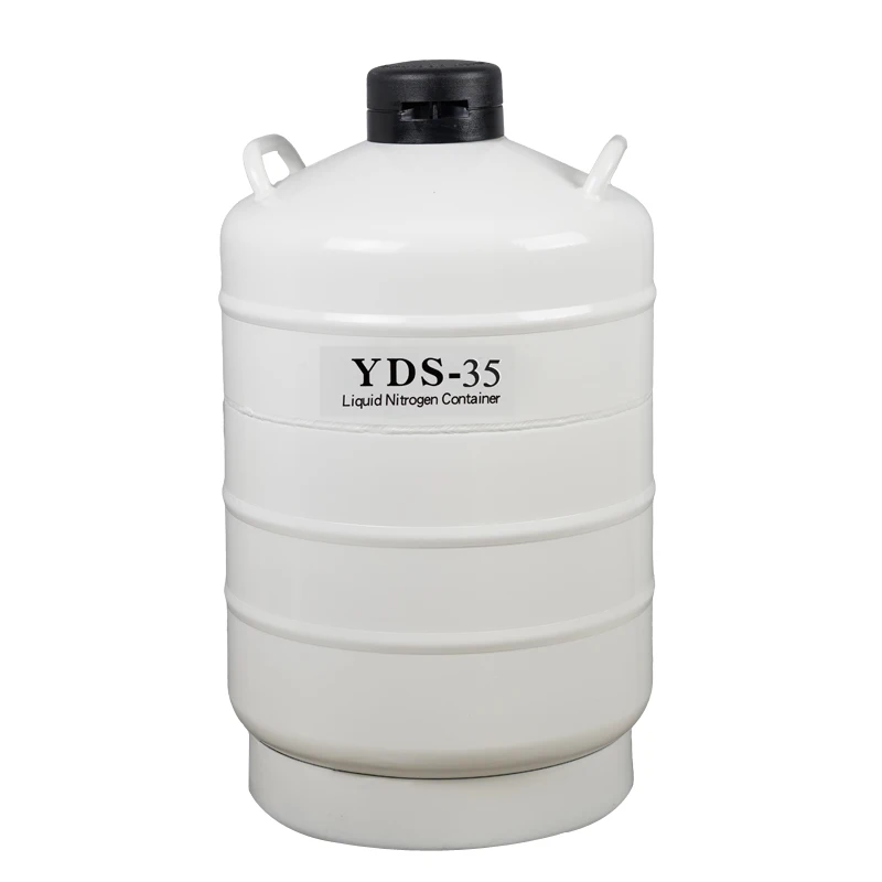 cryogenic nitrogen container 35 liter tank yds 35L liquid nitrogen dewar vessel price