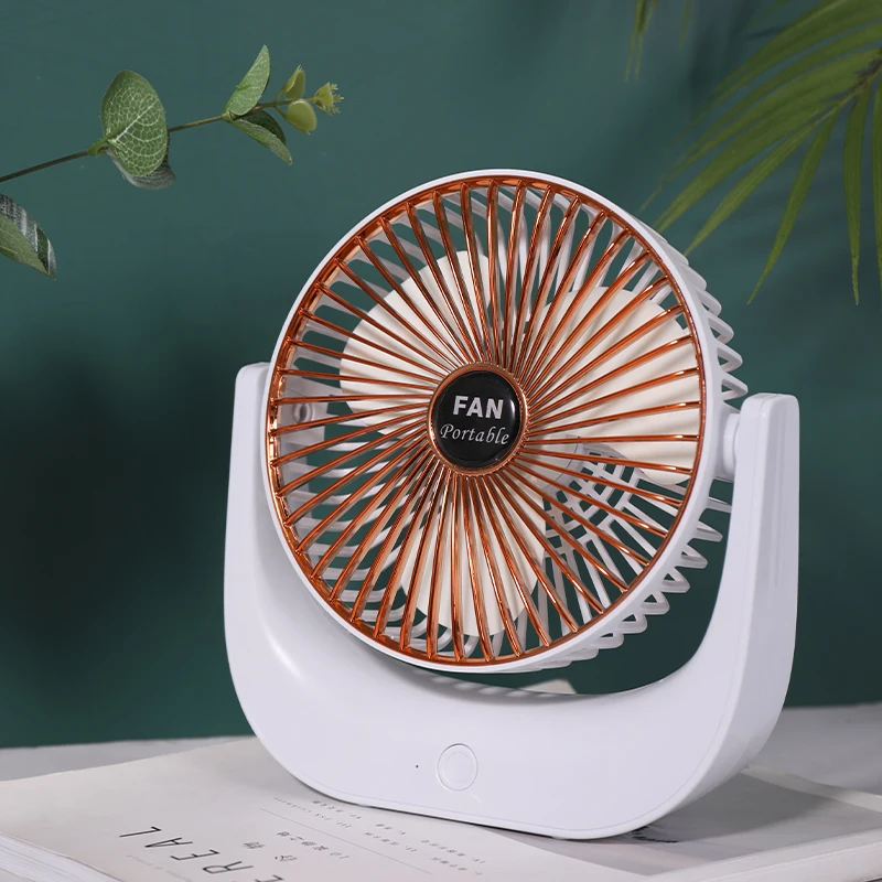 
Mini Usb Rechargeable Hand Table Electric Air Conditioner Cooler Cooling Desk Portable Fan 