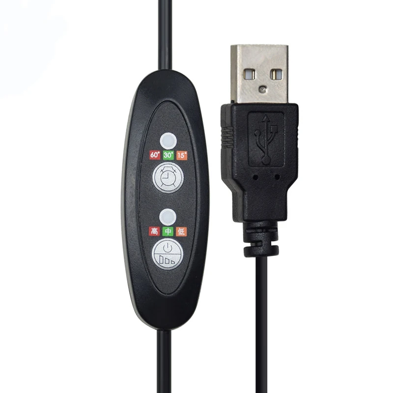 5v12v Usb Male To Micro Usb Threespeed Timer Temperature Control Flat Push Button Switch Cable