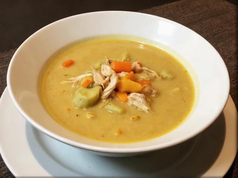 Creamy Chicken Soup: Texture Secrets Revealed