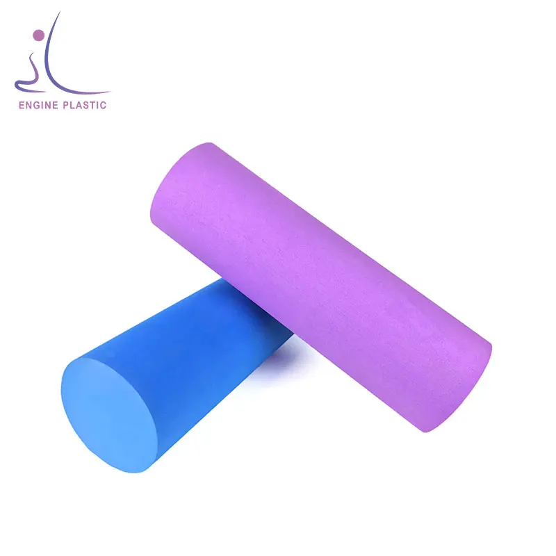 

Gym Equipment High Quality Customized Logo Blue Massage Relax Training Soft EVA Foam Roller
