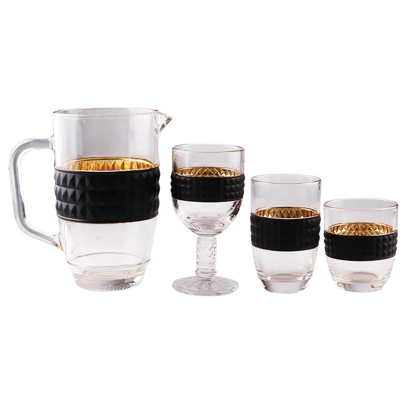 

Factory Wholesale Machine Pressed Food Grade Pressed Wine Glasses Goblet