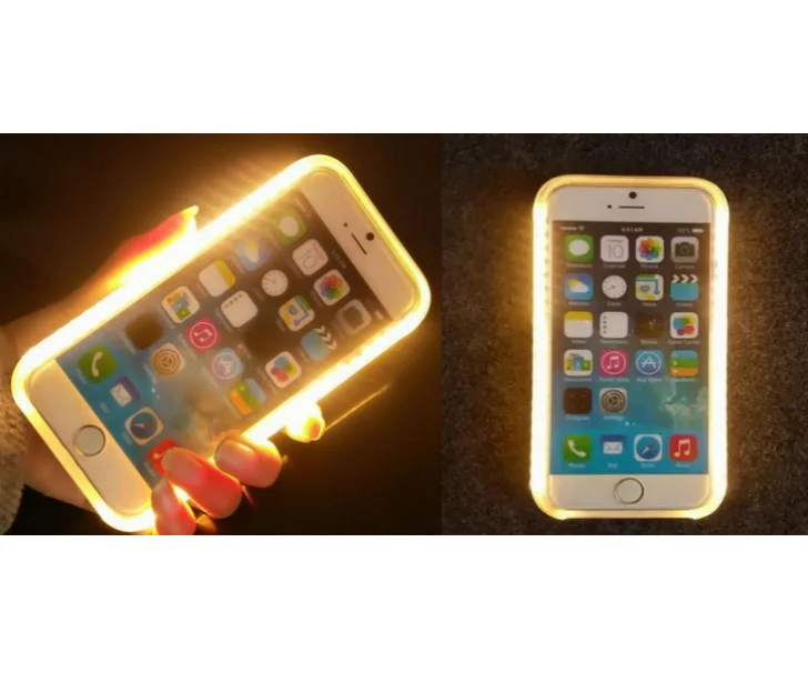 

Custom Matte Surface LED Selfie Ring Light Phone Case for Sale iPhone 12PROMAX/12pro/11/XSMAX/XR/7/8/X/XS/7P/8P