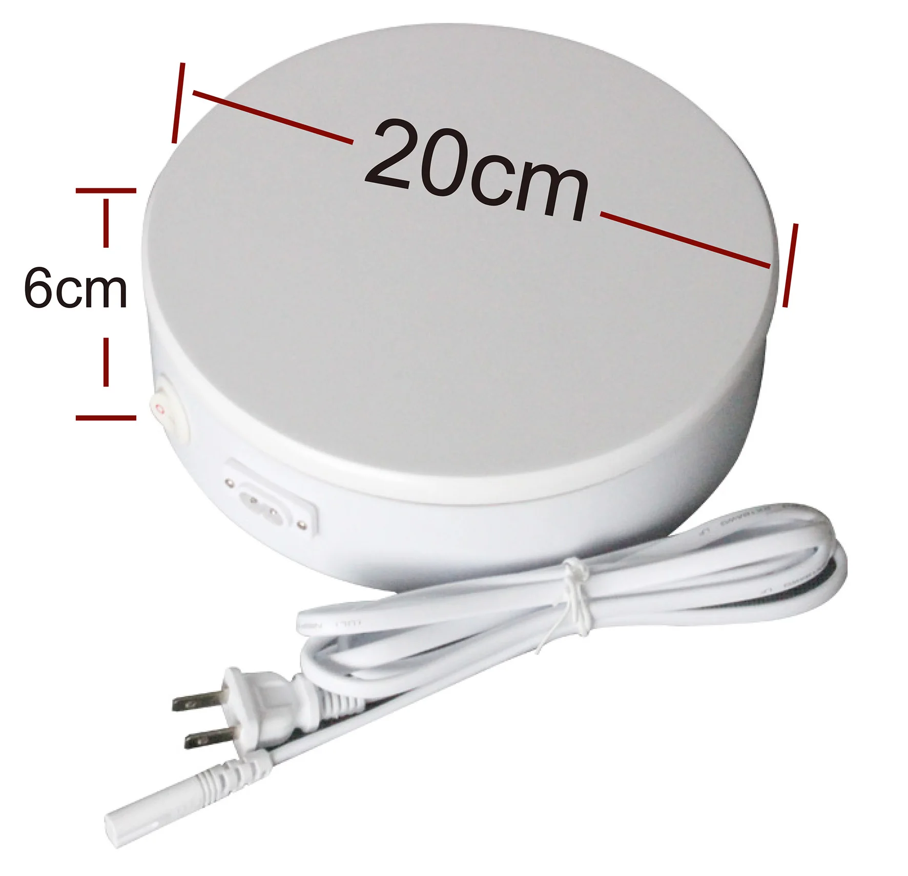 Turntablebkl 20cm 110v Automatic Electric Turntable Rotating Display